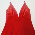 Lovers + Friends  Catalina Mini Dress in Cherry Red Medium Photo 9