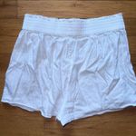 Alice + Olivia  White Linen Blend Shorts Pull On size XS Photo 1
