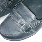 Clarks  8.5M Buckle Slip On Loafers Shoes in Black Photo 9