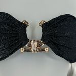 Zaful  Metal Gold Ring Bandeau Bikini Top Size Small Photo 3
