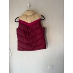 Old Navy  Vintage Y2k Colorblock Puffer Vest Quilted Collar Snap Front Pockets XS Photo 3