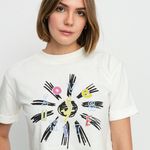 Adidas NWT Originals Love Unites Crop T-shirt Photo 9
