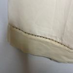 Zimmermann  ivory white polyester  high waist wide leg crop pants sz 1 US S Photo 7