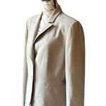 Tahari tan blazer womens Normcore business ethereal granola girl y2k retro 12 Photo 1