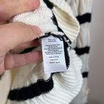 Talbots Striped Cotton Blend Sweater Size XL Nautical Gold Buttons Photo 5