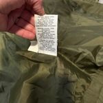 Miss London Olive Green Hooded Utility Jacket Women's XL Zip Snap Pockets Photo 7
