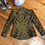 H&M Brocade Jacquard Vintage Print Military Steampunk Victorian Costume Club Work Shiny Photo 7