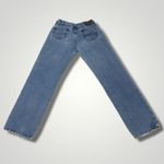 Nautica Classic Cotton Low Rise Straight Leg Light Wash Jeans Size 4 X 32 Photo 3