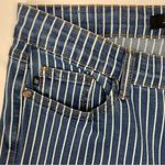 Judy Blue  womens size 30 super flare jeans blue white stripe rodeo concert Photo 4