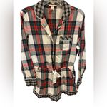 Victoria's Secret Victoria’s Secret Dream Flannel Plaid Shorts Romper Christmas Pajamas Medium Photo 2
