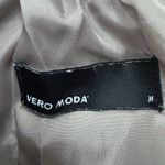 VERO MODA Summer Lightweight Black Bird Mini Skirt Beige Shell Women’s M  CUTE Photo 4
