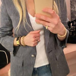 Veronica Beard Martel Herringbone Dickey Blazer Women’s Size 12 Photo 0