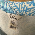 Lilly Pulitzer  Blue And White Sea‎ Shell Print Dress Size XS Photo 6