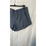Zella  Athletic Running Shorts Lightweight Perforated Gray L Photo 1