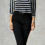 Vintage Deadstock First Glance striped modest blouse stripes Photo 0
