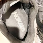 Hoka  One One Womens 10 Clifton  Black/White Mesh Athletic Sneaker Shoe Photo 5