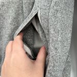 The North Face Fleece 1/4 Zip Pullover Jacket Hoodie Gray Large Running Fleece Photo 2