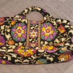 Vera Bradley Vintage Suzani Black Floral Bag, a quilted tote or satchel Photo 0