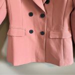✨ Deluc Women’s Salmon Coral Sabrina Double Breasted Blazer Small NWT Orange Photo 2