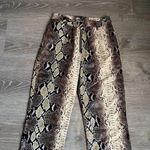 I am gia I.AM.GIA Brandy Snakeskin straight Pant Photo 5
