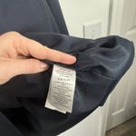 Everlane  Oversized Blazer Navy Blue Cotton Career Office Capsole Womens 10 Photo 4