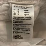 American Eagle  White Denim Mom Jeans Womens Size 10 Photo 1
