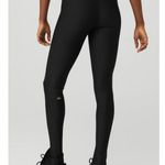 Alo Yoga Alo High-Waist Airlift Elongated Leggings Black Hi-Rise Tights Pant V-Back Align Photo 1