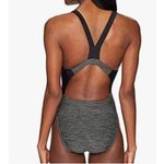 Speedo -high leg cut PowerFlex Eco Quantum Splice One Piece Swimsuit Size 12 NWT Photo 2