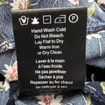 Heartloom  Blouse Womens Small Navy Blue Ditzy Floral Flowers Boho Cottagecore‎ Photo 8