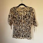 Frederick's of Hollywood Frederick’s of Hollywood blouse animal print attached camisole Women’s size XL Photo 1