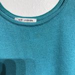 St. John  Teal Knit Sleeveless Vintage Blouse Sz 4P Photo 3