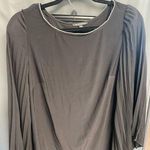 Marina Pleated Chiffon Round Neck Long Illusion Wing Sleeve 2 Photo 6