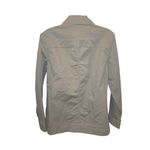 Chico's Additions Vintage Khaki Beige Twill Stretch Jacket Size 0 Small Photo 1