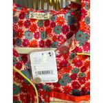 Free People Intimately Pillow Talk Poppy Button Down Sleep Top Size Small NWT Photo 1