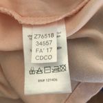 Venus BOHO Peasant Top Blouse Embroidered Size L Peach Lightweight Free Spirit Photo 6