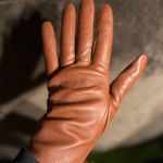 Lands' End  Gloves Cashmere Lined Leather XL Photo 2