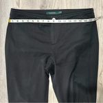 Ralph Lauren  Black Boot Cut Pants Straight Leg Dressy Jeans Mid Rise Size 10 Photo 2