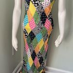 RIXO x Target Patchwork slip maxi dress small Green Photo 3