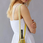 Urban Outfitters UO Sling Bottle Bag NWOT Yellow Photo 0