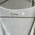 Amanda Uprichard  Cecelia Midi Dress in White Odyssey Lace Size XL Photo 4