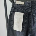 Everlane The Curvy ’90s Cheeky Washed Black Straight Leg High Rise Jean 28 Ankle Photo 4