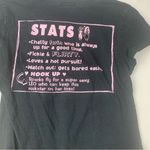 Eyeshadow Y2k  Gemini juniors large Black Tee with Pink Gemini Graphic 90s preppy Photo 6