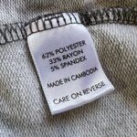 A&I Womens Sweatshirt Tunic Lace Up V Neck Tie Dye Pullover Gray Medium Photo 7