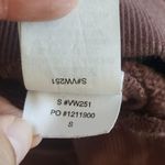 Vuori  Women's Brown Cozy Oversized Athleisure Chic Restore Full Zip Hoodie Sz S Photo 4