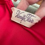 Vanity Fair Vintage Red Velour House Coat Robe Nightgown S M Photo 9