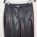 Black Faux Leather Pants Size 2 Rachel Zoe Black Pants Photo 1