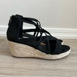 Eileen Fisher NEW Wanda Wedge Espadrille Sandal Black Women's Sz 9.5 MSRP $195 Photo 7