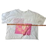 Forever 21 Romeo & Juliet Leonardo DiCaprio White Short Sleeve Crop Top Photo 2