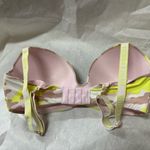 Victoria's Secret Pink and Yellow Triangle Bralette Photo 3