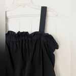 Everlane The Paperbag Dress Black Photo 4